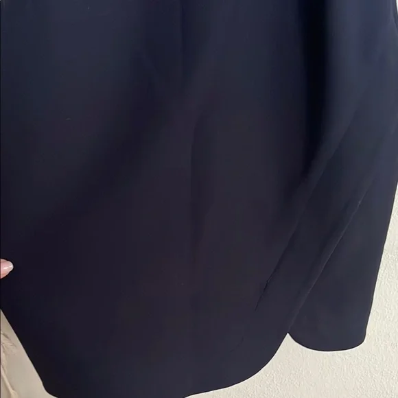 Navy Sleeveless Halter Bodycon Dress - Picture 3 of 3